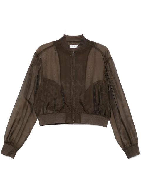 The Frankie Shop Micky bomber jacket - Brown - zdjęcie produktu nr 1