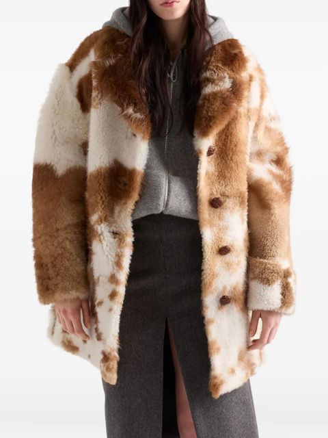 Prada front-slit wool mini skirt - Grey - zdjęcie produktu nr 2