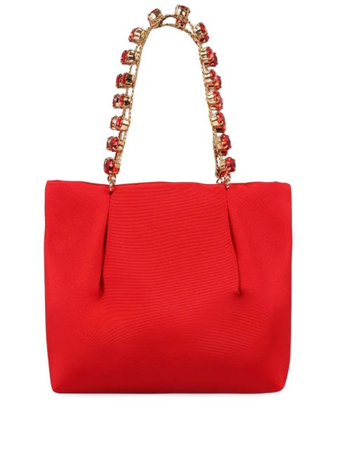 Aquazzura mini Galactic tote bag - Red - zdjęcie produktu nr 1