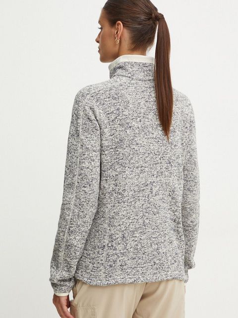 Columbia bluza sportowa Sweather Weather kolor beżowy gładka 2085724