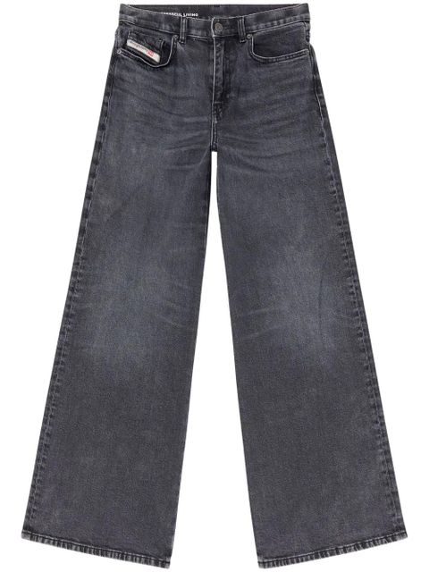 Diesel D-Akemi wide-leg jeans - Grey - zdjęcie produktu nr 1