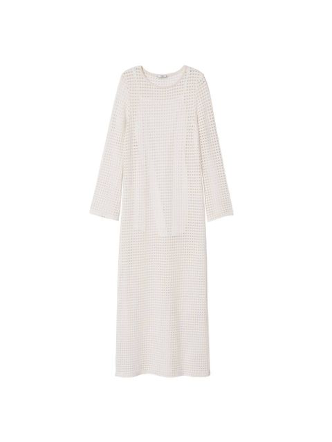 Bawełniana ażurowa sukienka