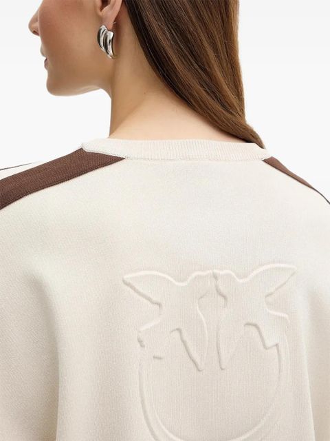PINKO striped sweatshirt - Neutrals