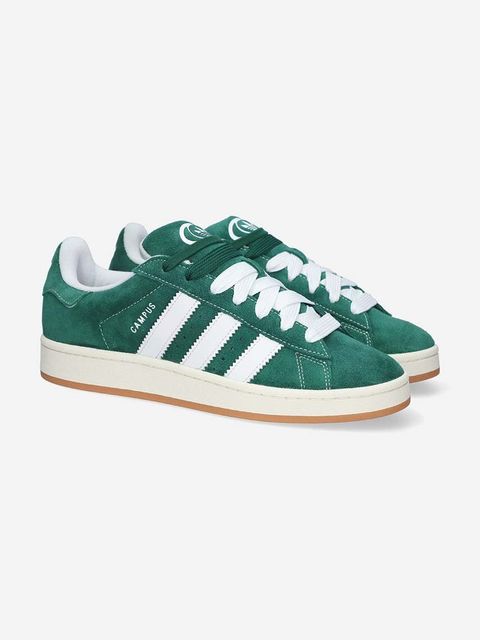 adidas Originals sneakersy zamszowe Campus 00s kolor zielony H03472