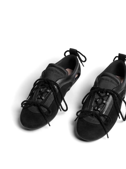 Simone Rocha cut-out ballerina sneakers - Black - zdjęcie produktu nr 2
