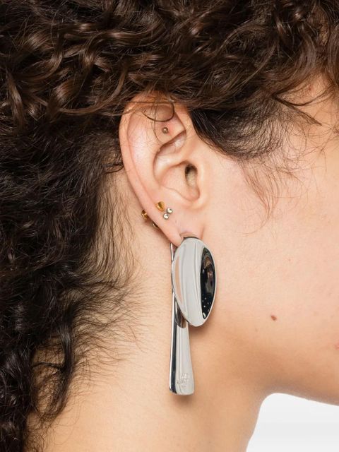 Jean Paul Gaultier spoon-shaped earrings - Silver - zdjęcie produktu nr 2