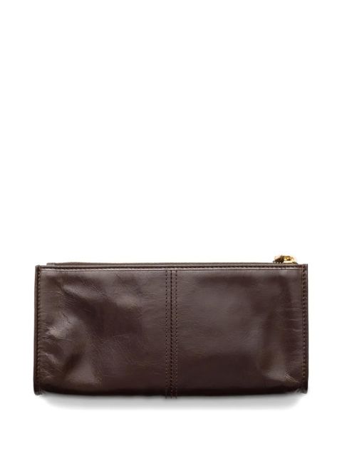 Prada leather pouch - Brown - zdjęcie produktu nr 2