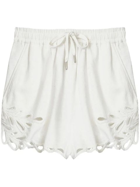 MARANT ÉTOILE Safa shorts - White - zdjęcie produktu nr 1