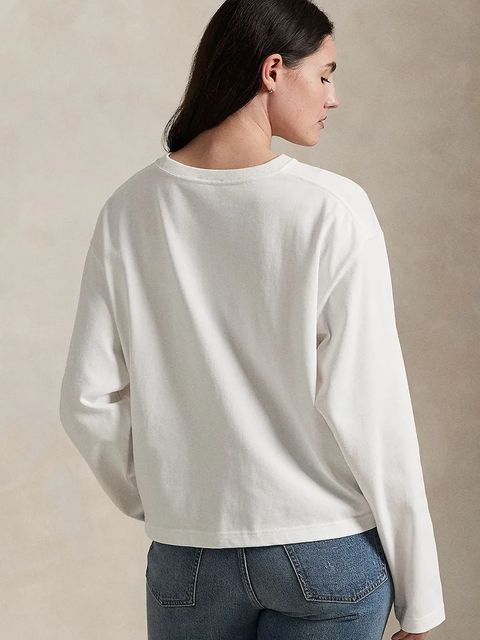 Polo Ralph Lauren longsleeve bawełniany - zdjęcie produktu nr 1