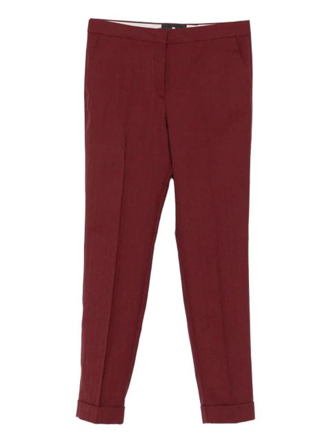 ETRO pressed-crease trousers - Red - zdjęcie produktu nr 1