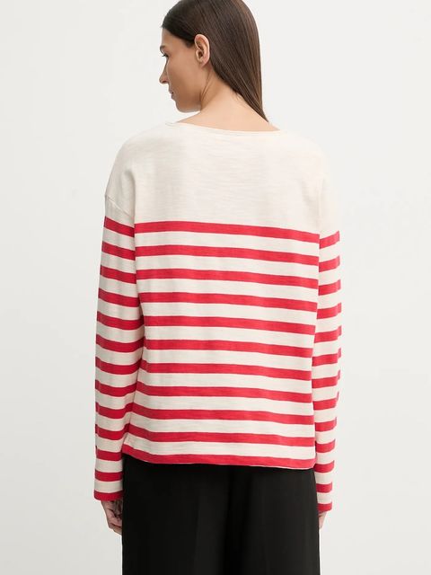 Marc O'Polo sweter bawełniany damskie kolor beżowy lekki 600304752021