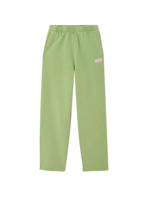 American Vintage Plizzy straight-leg track pants - Green - zdjęcie produktu nr 1