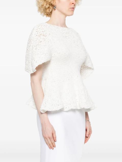 KHAITE Mathilde top - White