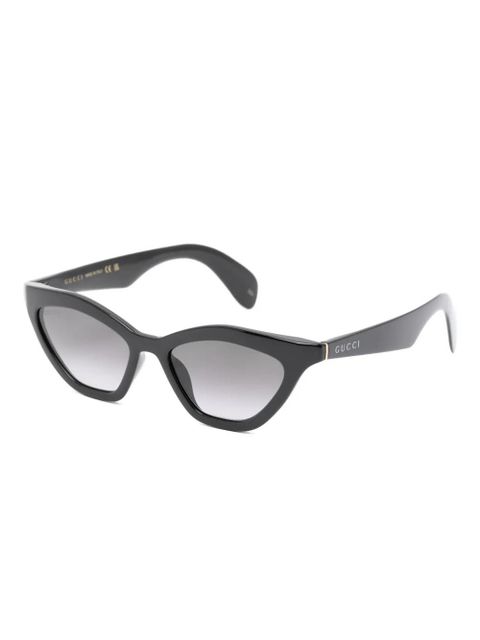 Gucci Eyewear cat-eye sunglasses - Black - zdjęcie produktu nr 2
