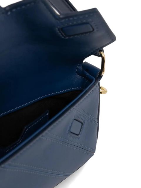 Missoni leather shoulder bag - Blue