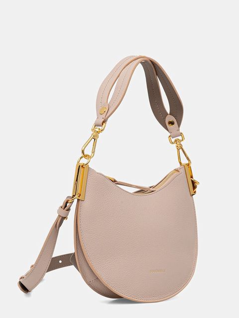 Coccinelle torebka skórzana COCCINELLESUNUP kolor beżowy E1.QKF.13.03.01 - zdjęcie produktu nr 2