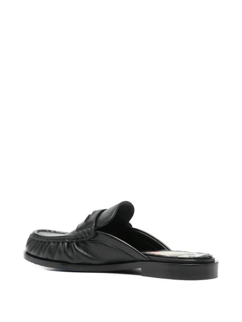 Burberry Cadet leather mules - Black - zdjęcie produktu nr 2
