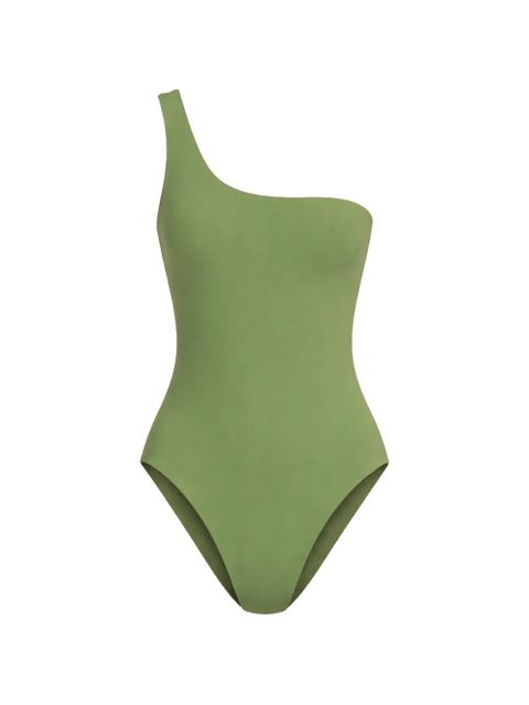 Bond-eye reversible one-shoulder swimsuit - Green - zdjęcie produktu nr 1