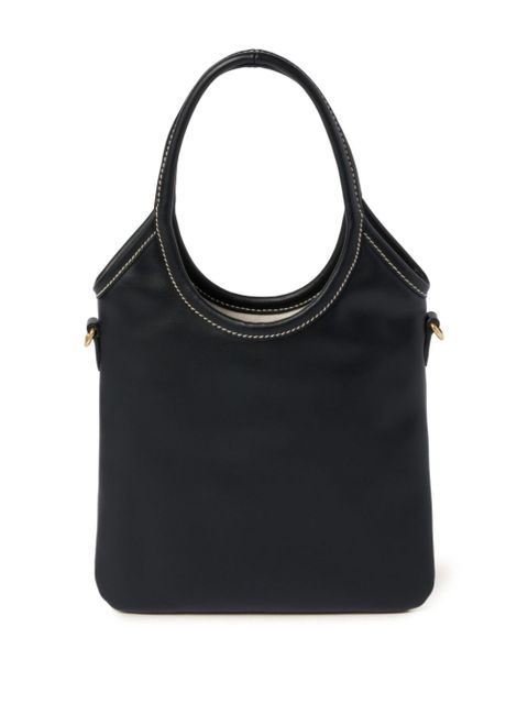 Miu Miu Ivy leather tote bag - Black