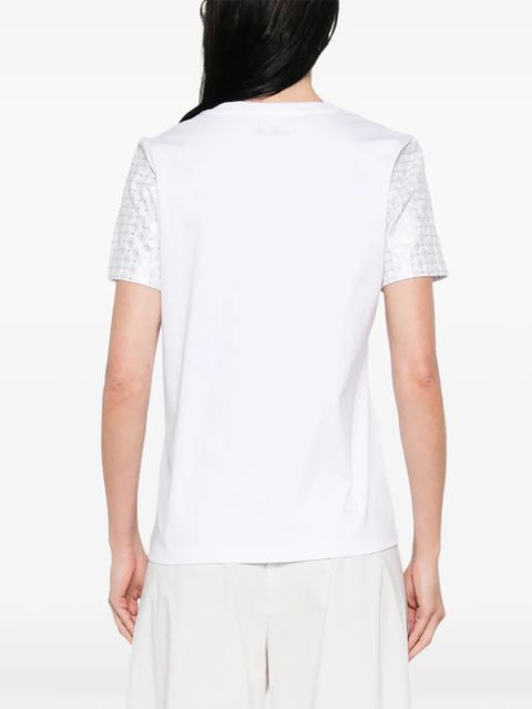 Max Mara geometric pattern T-shirt - White