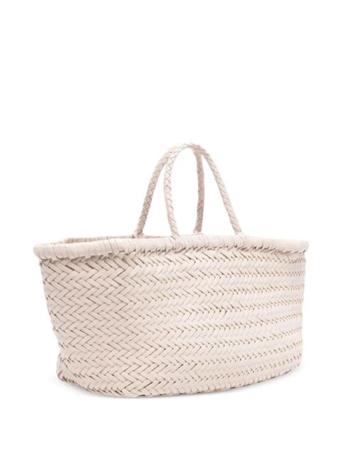 DRAGON DIFFUSION woven-design tote bag - Neutrals - zdjęcie produktu nr 2