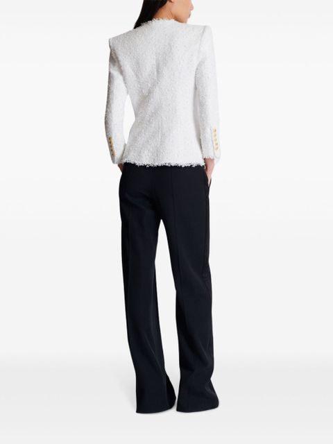 Balmain tweed jacket - White