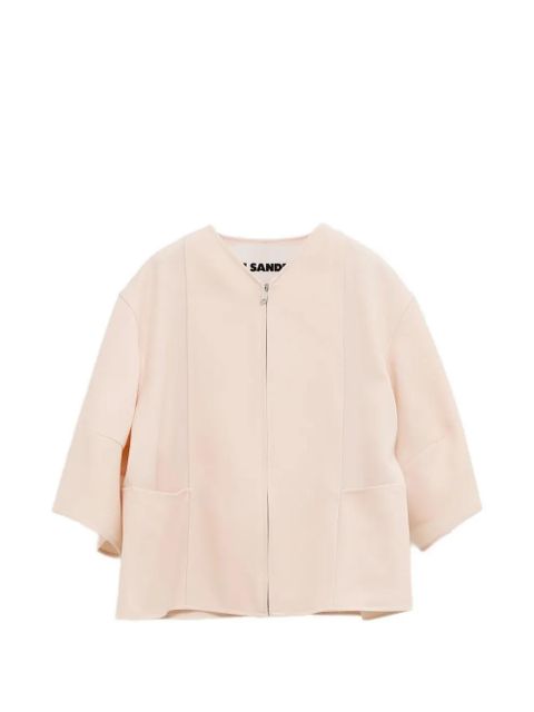 Jil Sander zip-up jacket - Neutrals - zdjęcie produktu nr 1