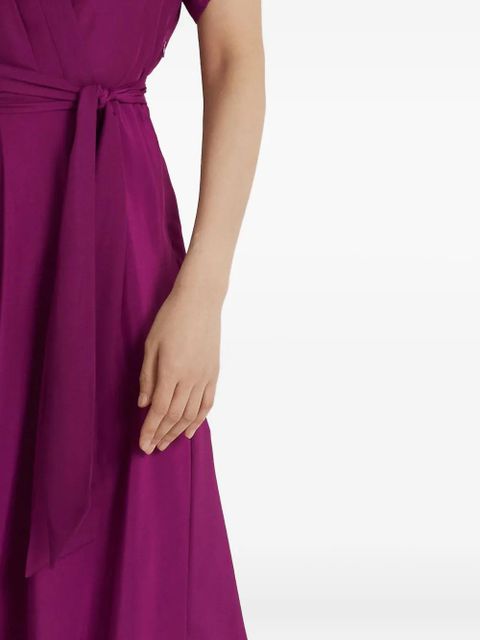 Lauren Ralph Lauren belted midi dress - Purple - zdjęcie produktu nr 2