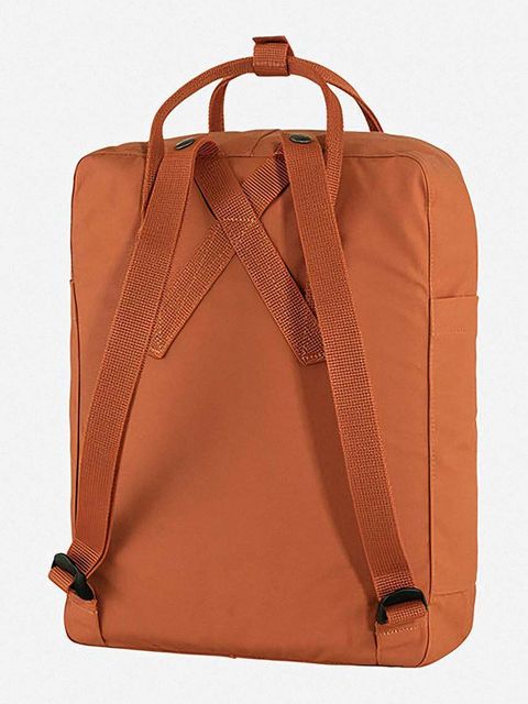 Fjallraven plecak Kanken kolor brązowy duży z aplikacją F23510.243-243