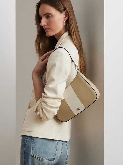 Lauren Ralph Lauren torebka skórzana