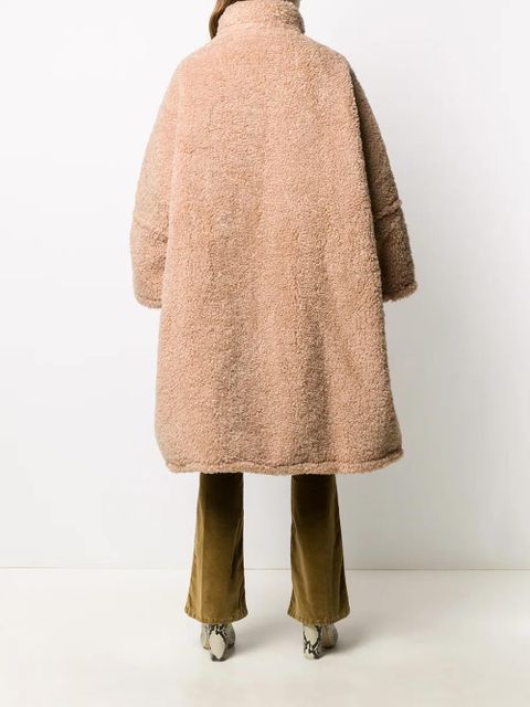 Diesel oversized textured coat - Neutrals