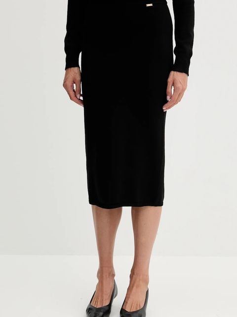 Fracomina spódnica kolor czarny midi ołówkowa FR25WG4004K55601 - zdjęcie produktu nr 1