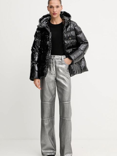 Pinko kurtka kolor czarny zimowa 101597 A2P7