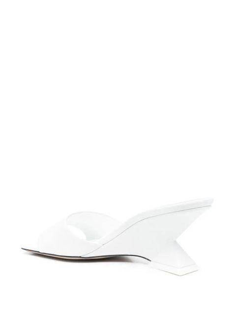 The Attico 60mm Cheope sandals - White