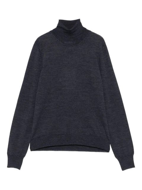 Maison Margiela turtleneck wool sweater - Blue - zdjęcie produktu nr 1