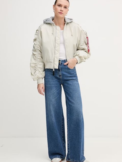 Alpha Industries kurtka Short Hooded Bomber Light W - zdjęcie produktu nr 1