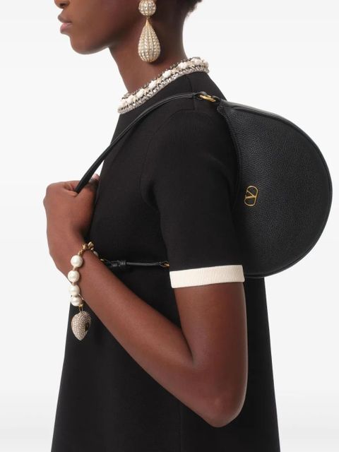 Valentino Garavani mini VLogo Signature shoulder bag - Black