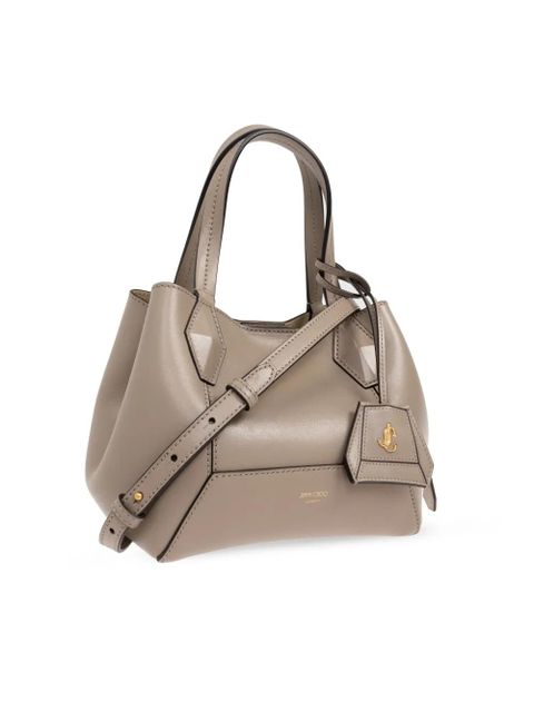 Jimmy Choo small Diamond two-way tote bag - Neutrals