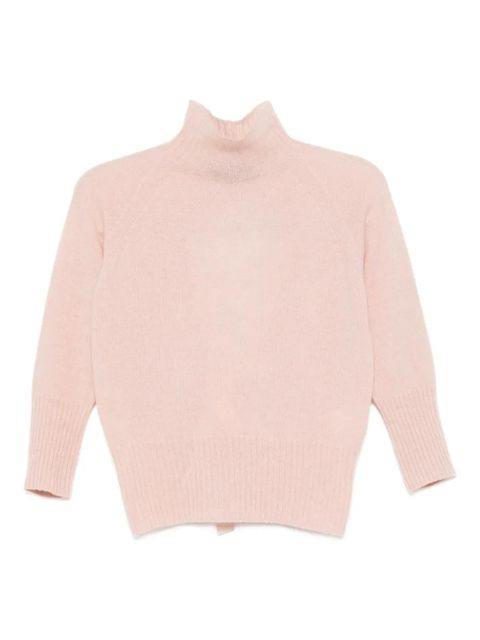 Simone Rocha cashmere turtleneck top - Pink - zdjęcie produktu nr 1