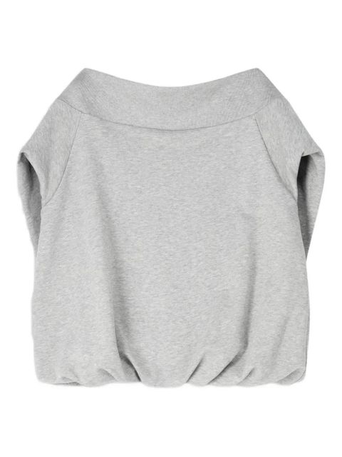 DRIES VAN NOTEN cocoon T-shirt - Grey - zdjęcie produktu nr 1