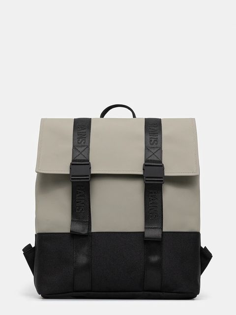 Rains plecak 14310 Trail MSN Bag kolor zielony duży gładki 14310 - zdjęcie produktu nr 1