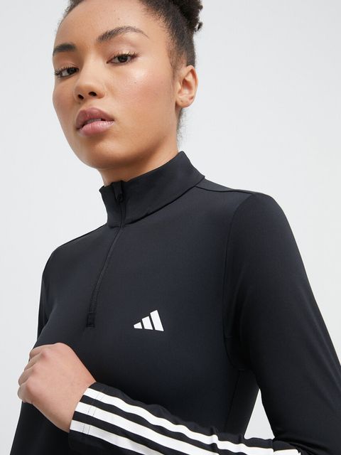 adidas Performance bluza treningowa Hyperglam kolor czarny z nadrukiem IN6841