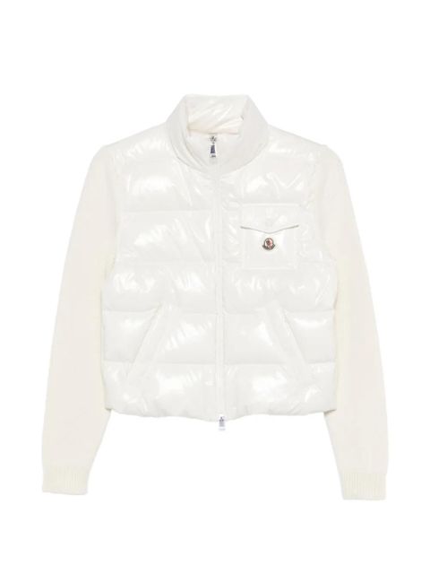 Moncler zip-fastening padded jacket - White - zdjęcie produktu nr 1