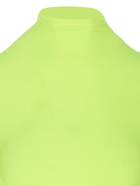 Balenciaga high-neck cropped top - Green