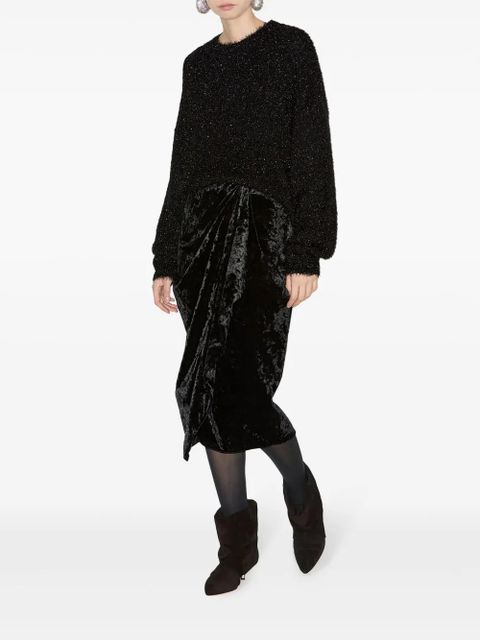 MARANT ÉTOILE Sayers sweater - Black - zdjęcie produktu nr 2