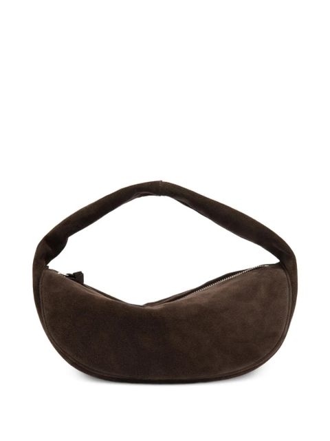 BY FAR Cush suede shoulder bag - Brown - zdjęcie produktu nr 1