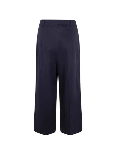 Max Mara Tequila pleated twill trousers - Blue - zdjęcie produktu nr 2