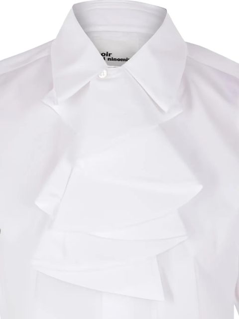 Comme Des Garçons ruffled shirt - White - zdjęcie produktu nr 2
