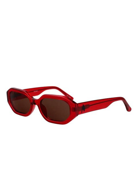 The Attico x Linda Farrow Irene sunglasses - Red