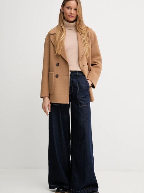 United Colors of Benetton sweter z dodatkiem wełny